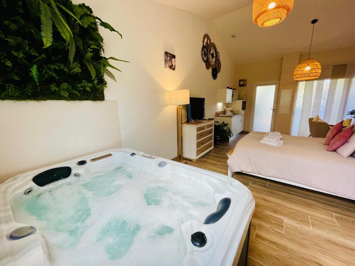 Les Jardins Du Castelas - Piscines, Jardins Et Spas Privatifs ユショー エクステリア 写真