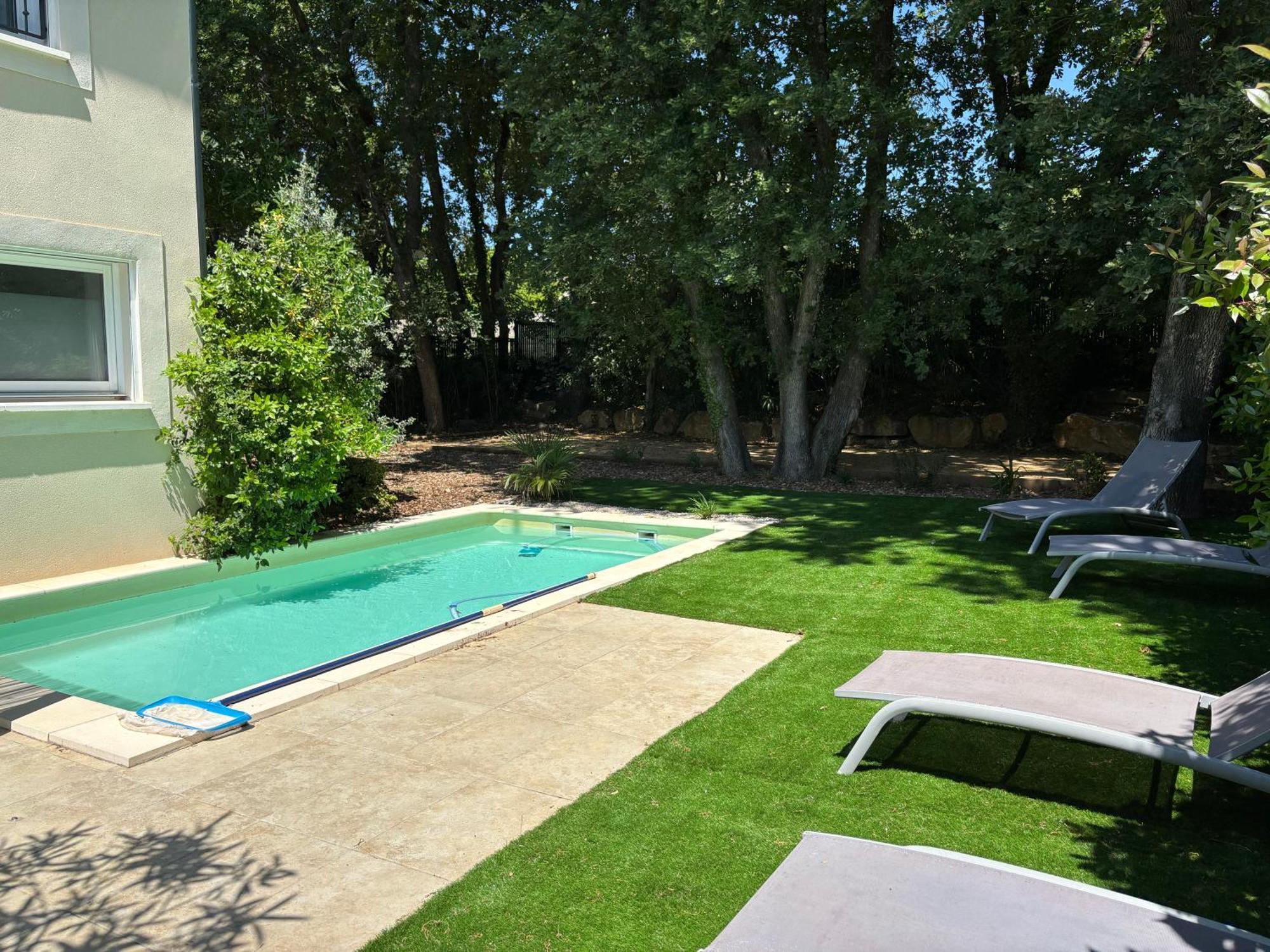 Les Jardins Du Castelas - Piscines, Jardins Et Spas Privatifs ユショー エクステリア 写真